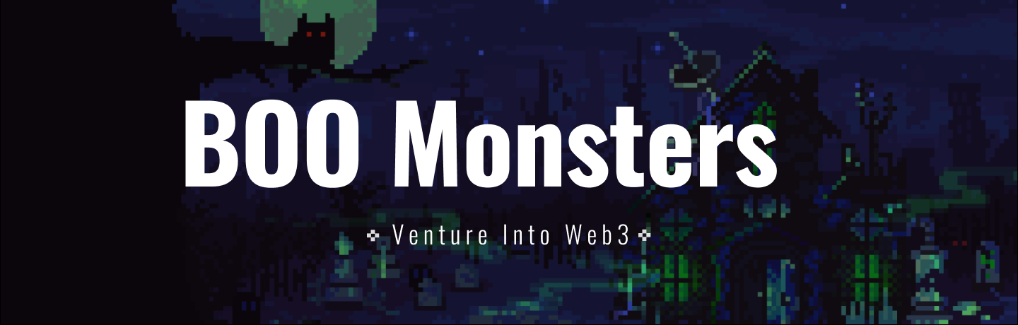 BOO Monsters banner